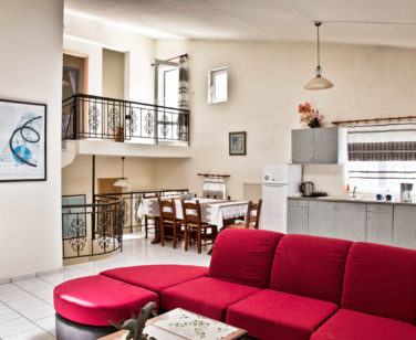 Spacious Villa in Crete Bali - Villa Klados - Living Room 2