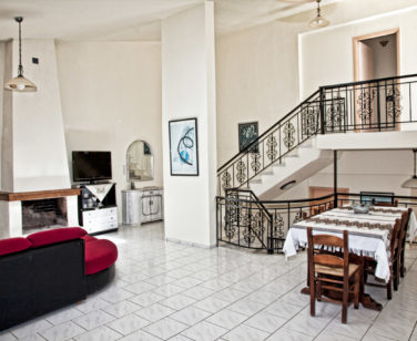 Spacious Villa in Crete Bali - Villa Klados - Living Room 6a